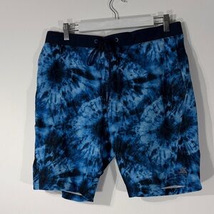 ZeroXposur Oceanic Tie-Dye Board Shorts